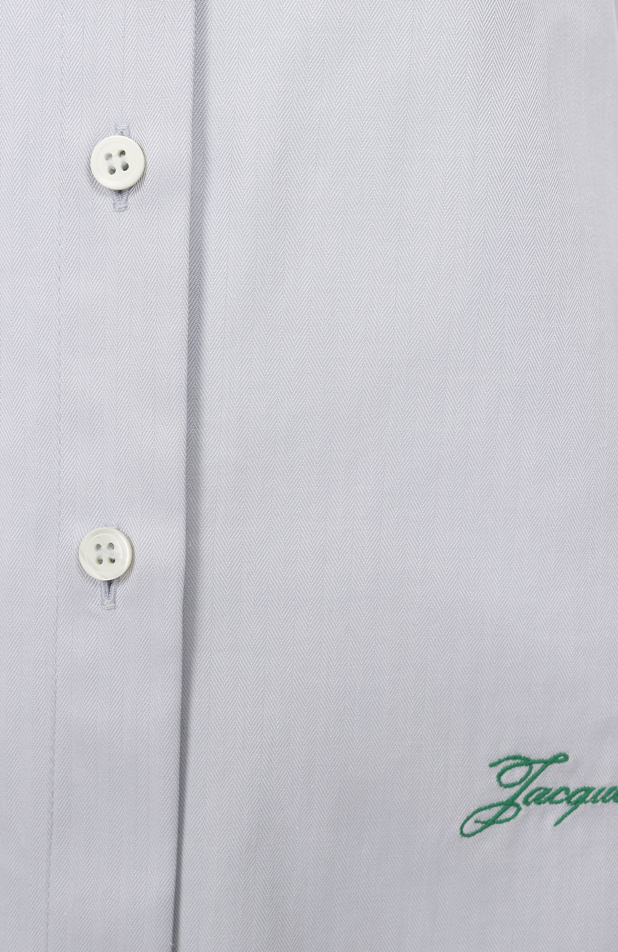 Хлопковая рубашка JACQUEMUS, арт. 25E243SH064, фото 6