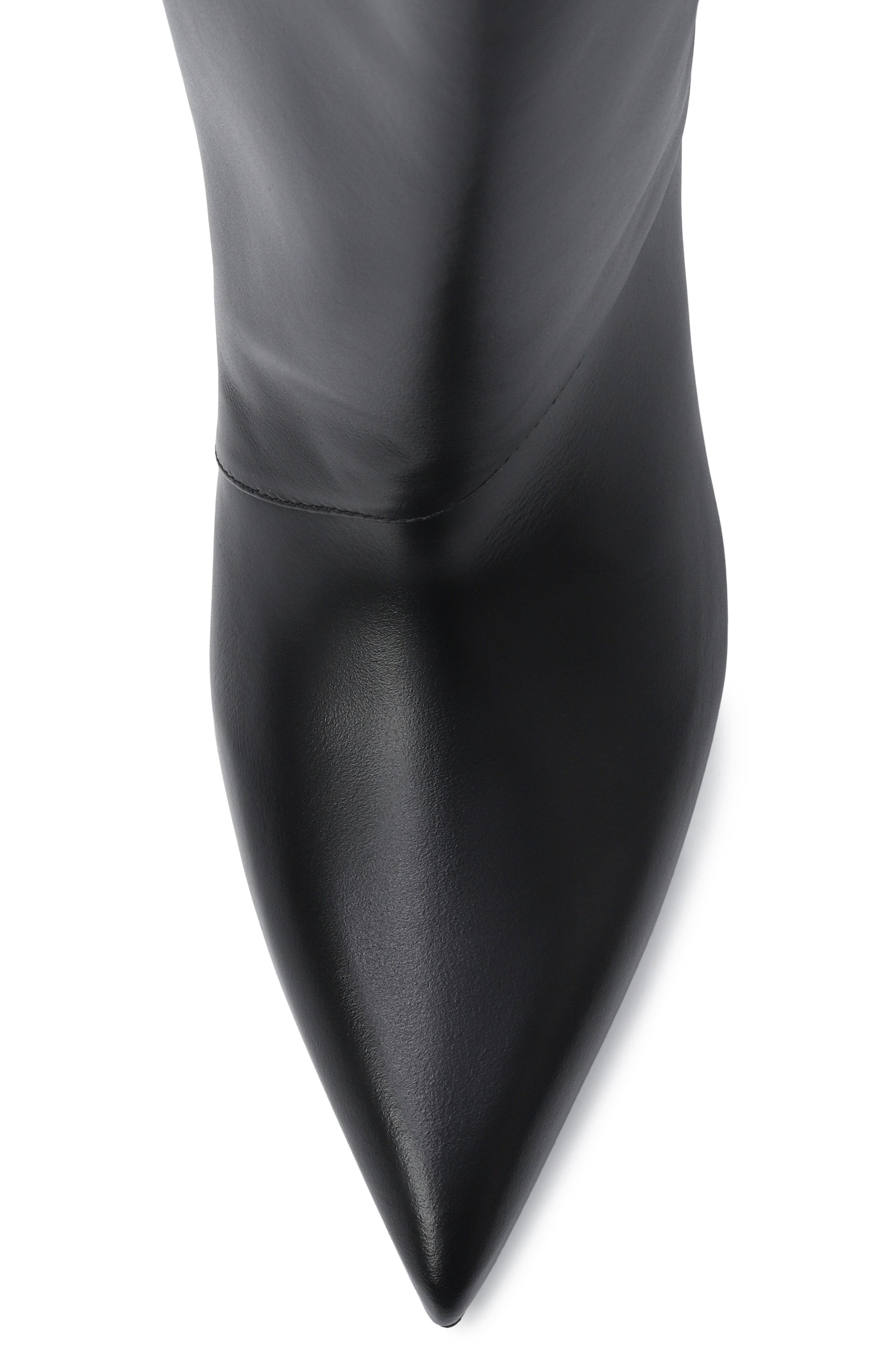 Кожаные сапоги twist 95 BALMAIN черного цвета по цене 187500 руб., арт. FN1TA144/LVIT, фото 6 Кожаные сапоги twist 95 BALMAIN, арт. FN1TA144/LVIT, фото 6