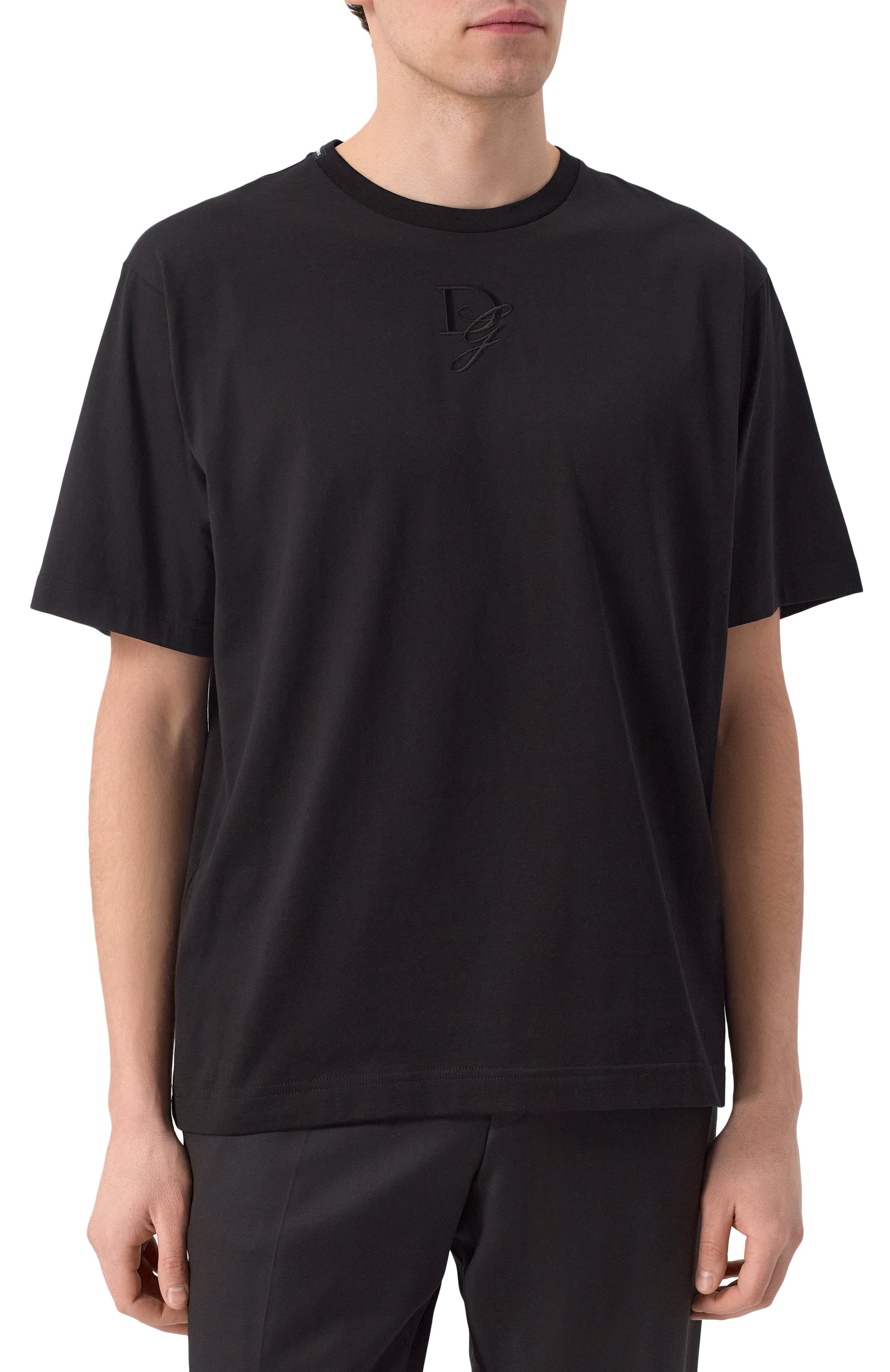 Хлопковая футболка DOLCE & GABBANA, арт. G8PN9Z/G704E, фото 3