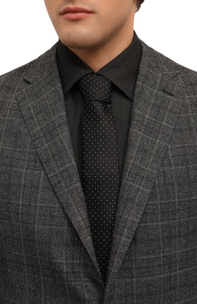 Шелковый га лстук CANALI, арт. 18/HJ03959, фото 2