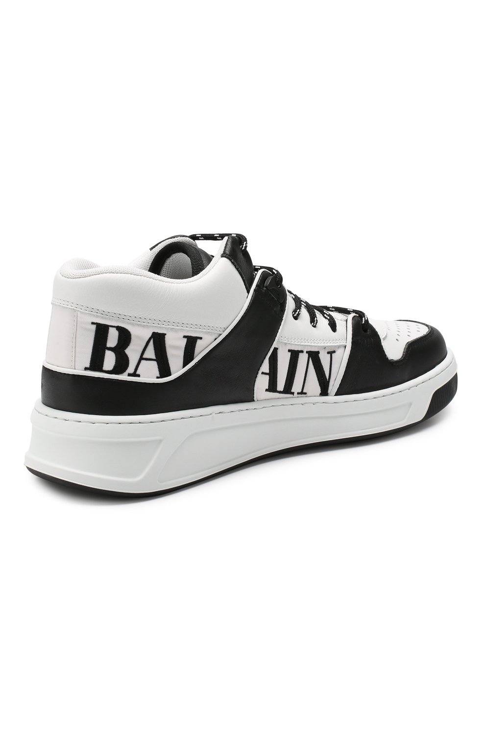 Кожаные кеды BALMAIN, арт. RM0C040/LRDN, фото 4