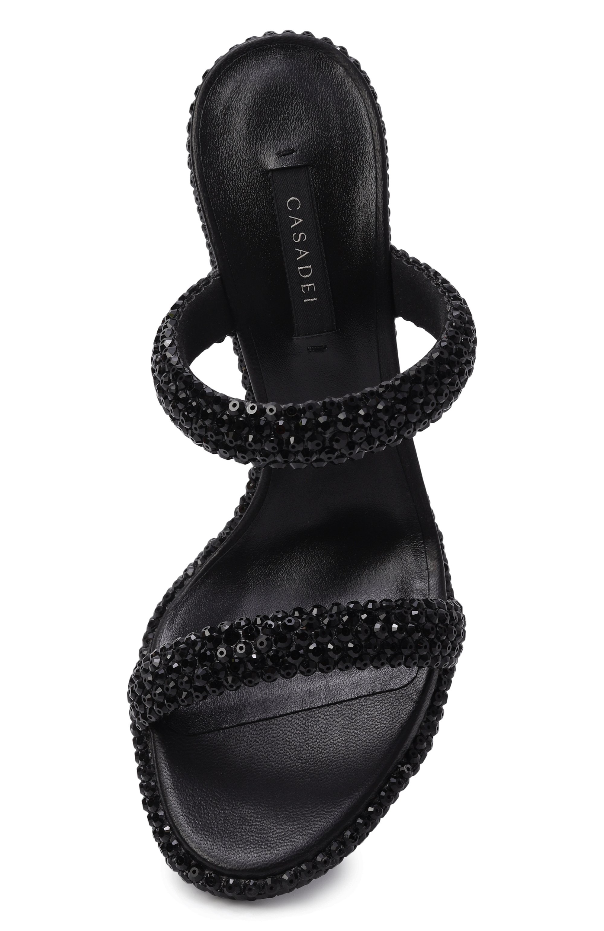 Текстильные мюли sirio 100 CASADEI, арт. 1M508B100H/C2958, фото 6