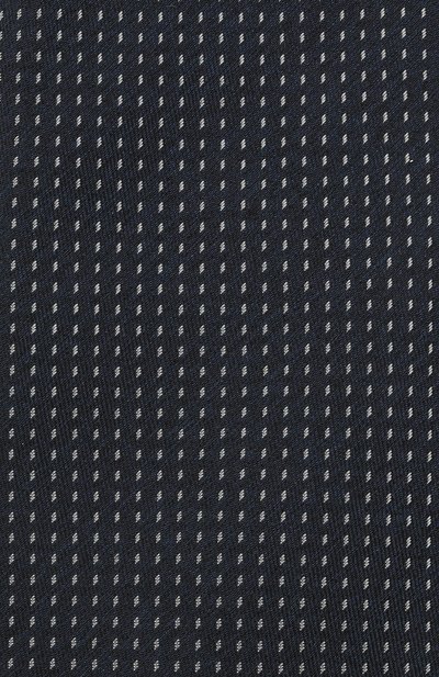 Шелковый галстук CANALI темно-синего цвета по цене 11500 руб., арт. 18/HJ03155, фото 3 Шелковый галстук CANALI, арт. 18/HJ03155, фото 3