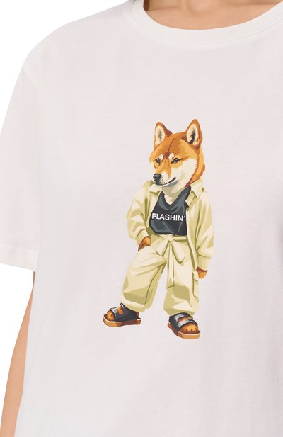 Хлопковая футболка FLASHIN, арт. FS25TBC, фото 5