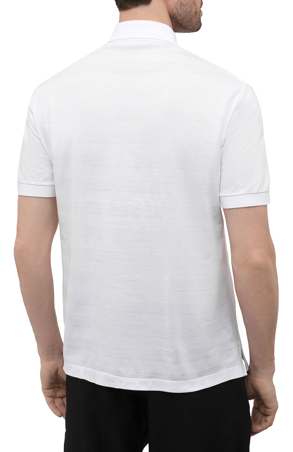 Хлопковое поло ZEGNA, арт. UZ349/750, фото 4