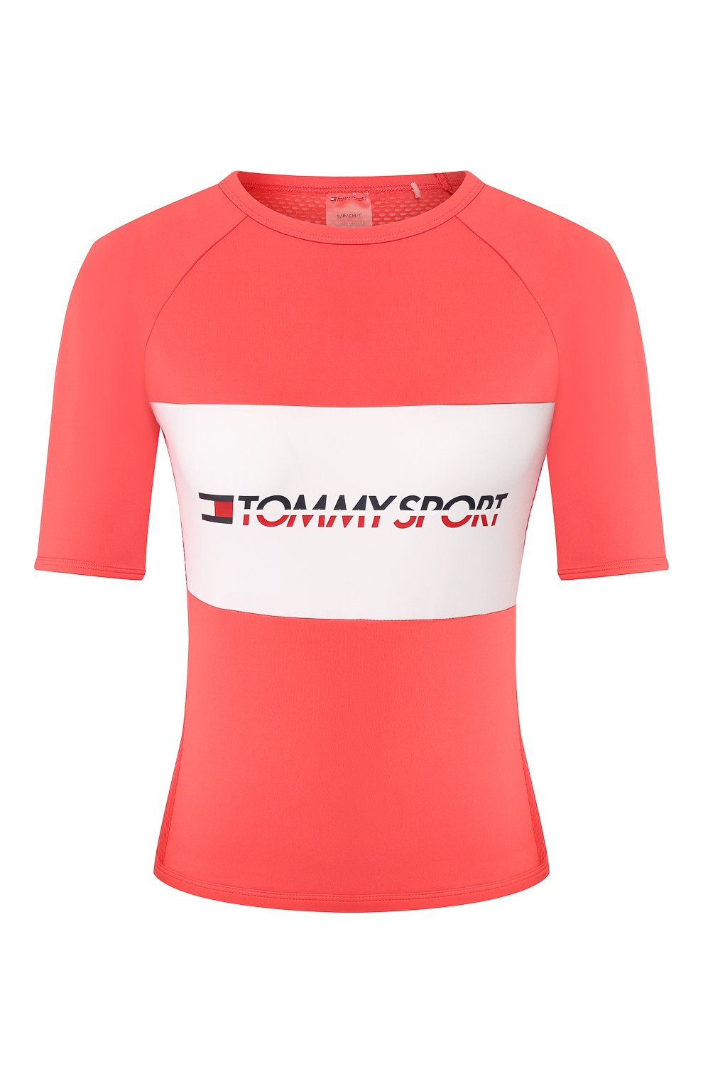 Топ TOMMY SPORT кораллового цвета по цене 4990 руб., арт. S10S100397, фото 1 Топ TOMMY SPORT, арт. S10S100397, фото 1