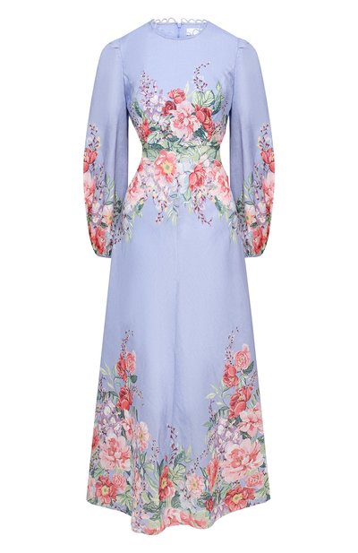 Женское льняное платье ZIMMERMANN, арт. 6388DBTD