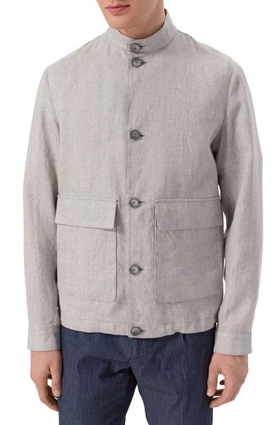 Льняная куртка HERNO, арт. GI000483U/17105Z, фото 3