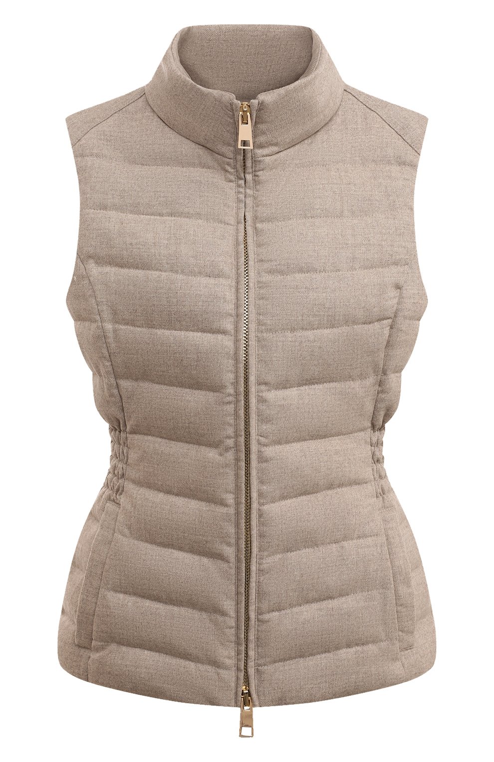 Утепленный жилет LORENA ANTONIAZZI светло-бежевого цвета по цене 95050 руб., арт. A2434PI07A/4439, фото 1 Утепленный жилет LORENA ANTONIAZZI, арт. A2434PI07A/4439, фото 1