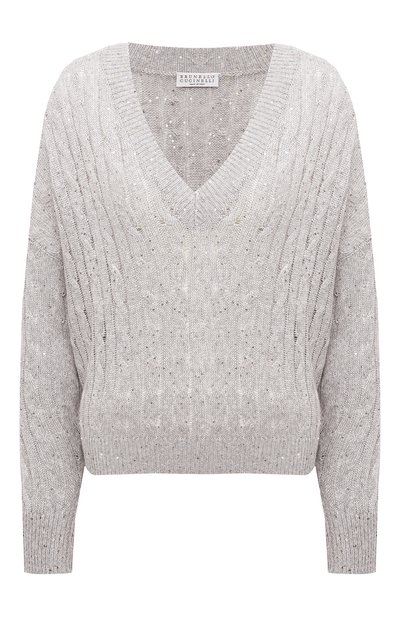 Льняной свитер BRUNELLO CUCINELLI, арт. MC000B1124, фото 1