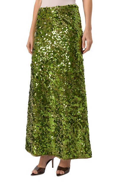 Юбка с отделкой пайетками GANNI, арт. T4169/272, фото 3