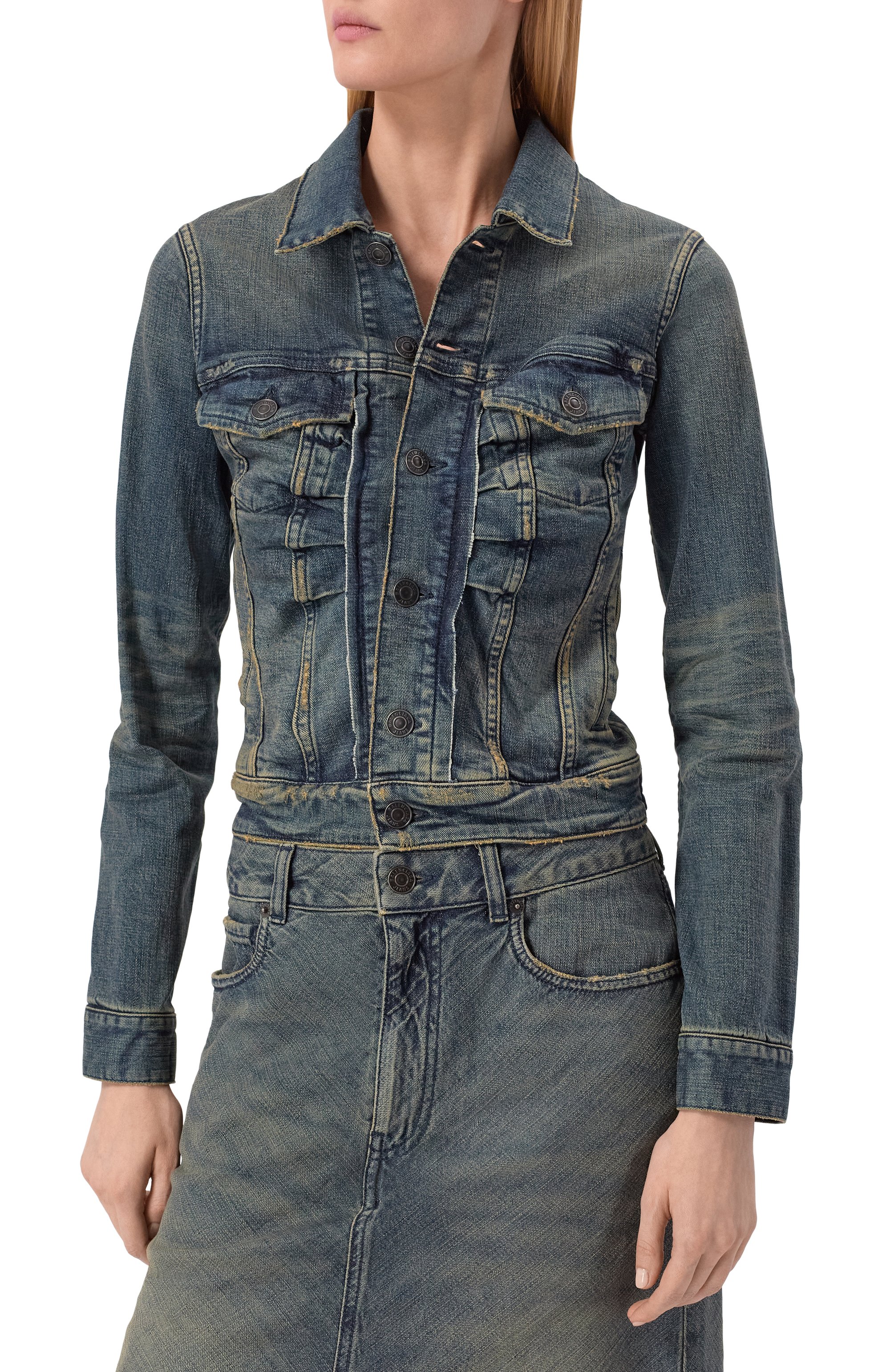 Джинсовая куртка BALENCIAGA, арт. 849899/TTW89, фото 3