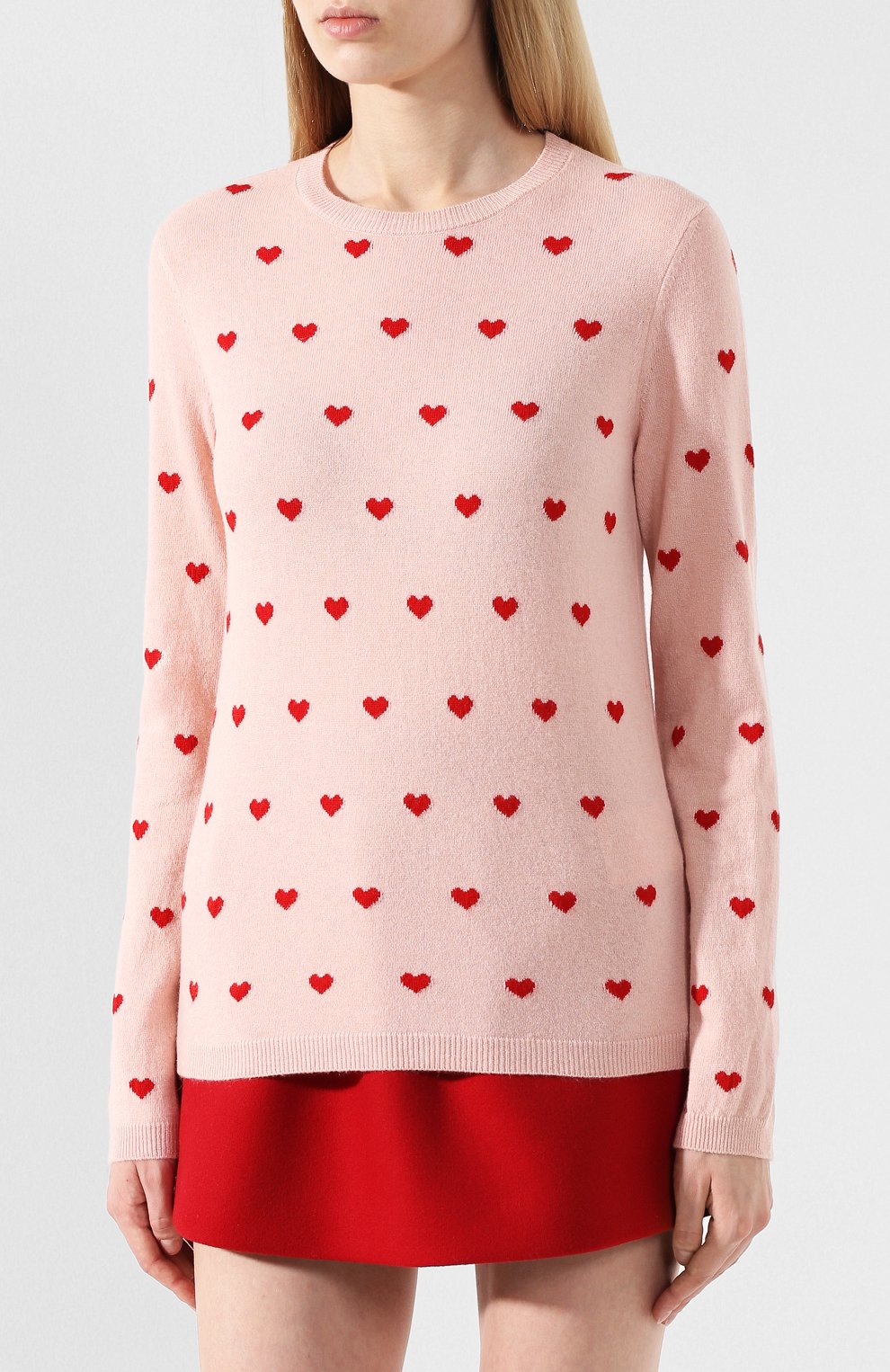 Пуловер из смеси шерсти и вискозы REDVALENTINO, арт. SR3KCB15/4F5, фото 3