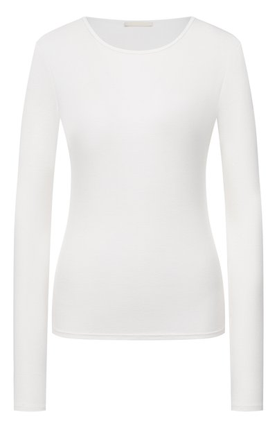 Женский лонгслив из шелка и хлопка 12 STOREEZ, арт. 135742