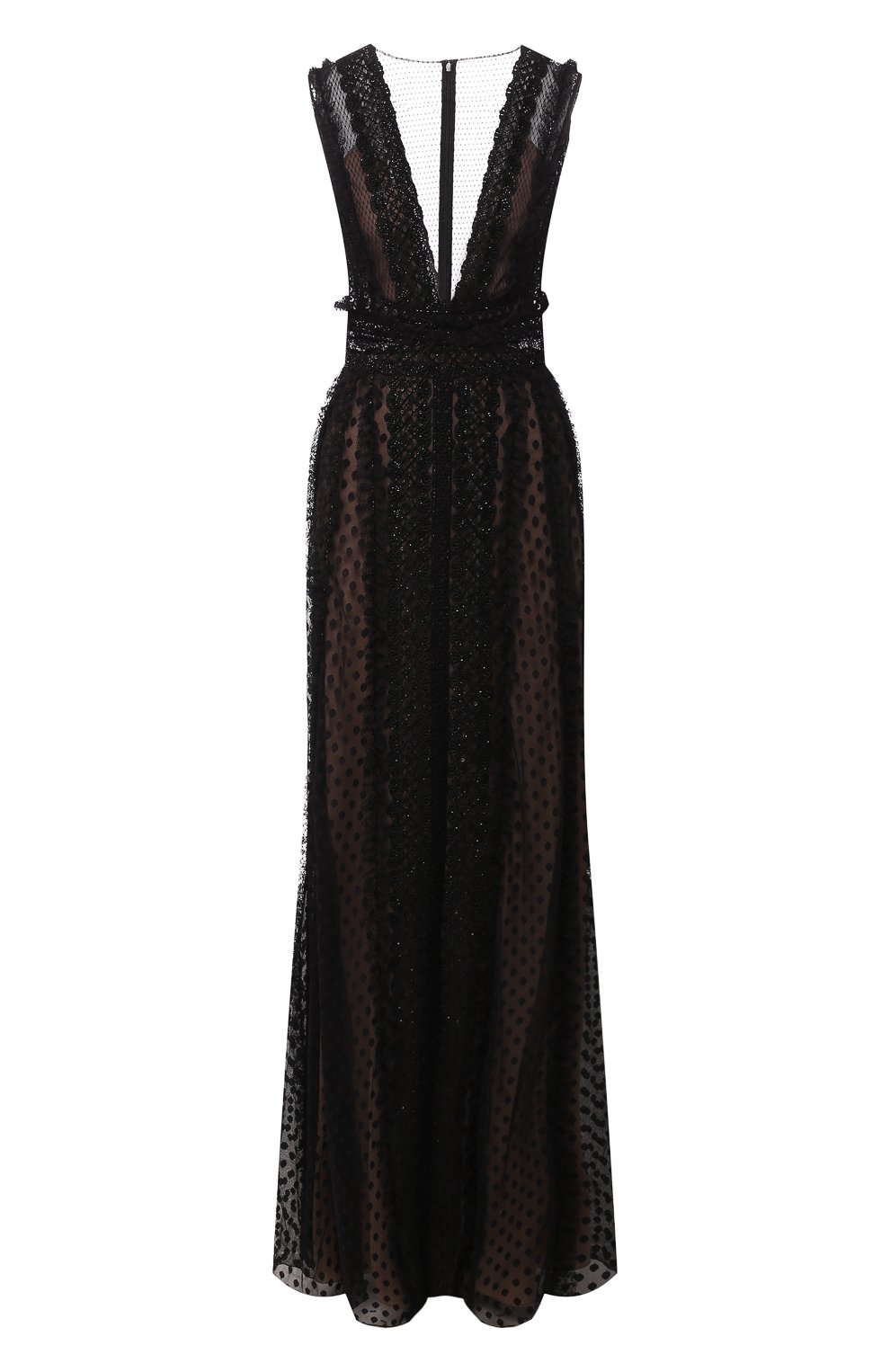 Платье ZUHAIR MURAD черного цвета по цене 451500 руб., арт. DRS19341/LMIX002, фото 1 Платье ZUHAIR MURAD, арт. DRS19341/LMIX002, фото 1