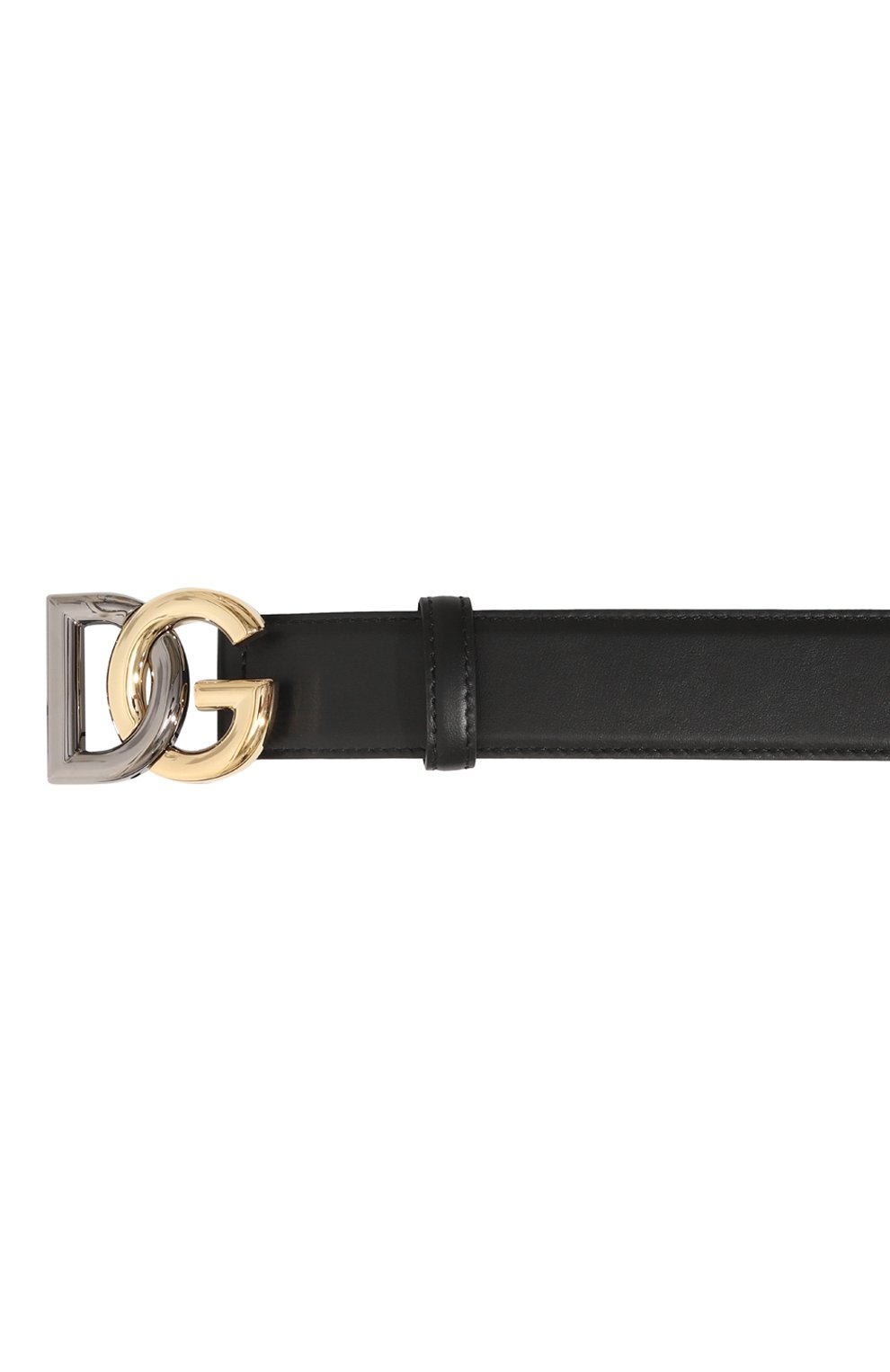 Кожаный ремень DOLCE & GABBANA черного цвета по цене 53950 руб., арт. BC4772/AG251, фото 4 Кожаный ремень DOLCE & GABBANA, арт. BC4772/AG251, фото 4
