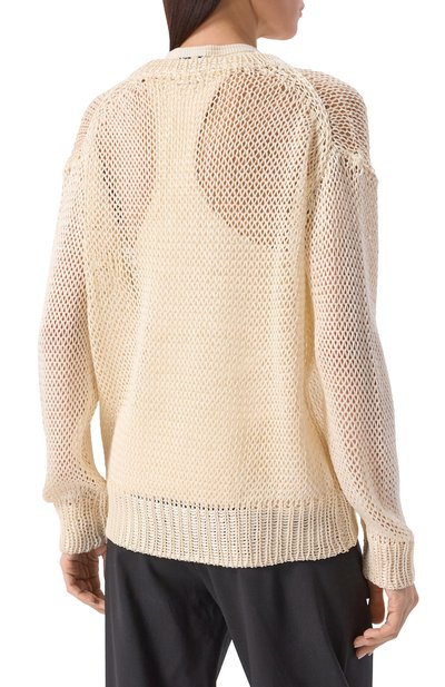 Шелковый пуловер JIL SANDER, арт. J02GP0209/J16135, фото 4