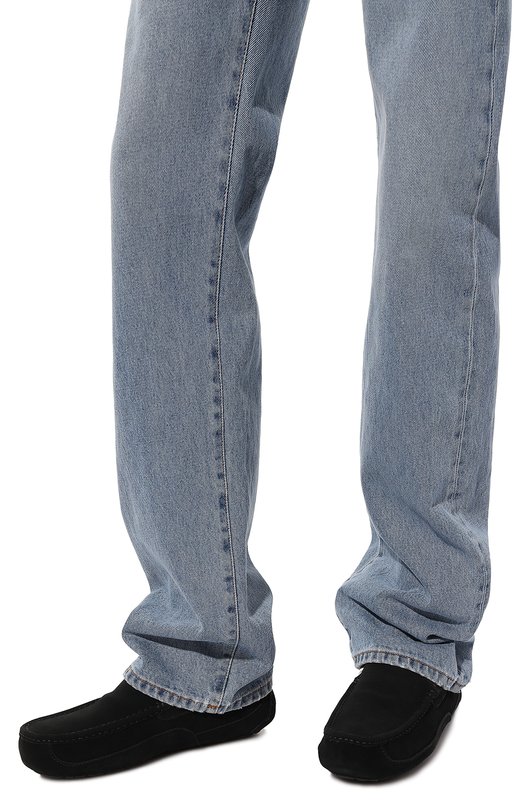 Замшевые мокасины Ascot UGG 1101110 Чёрный  1101110 Фото 3