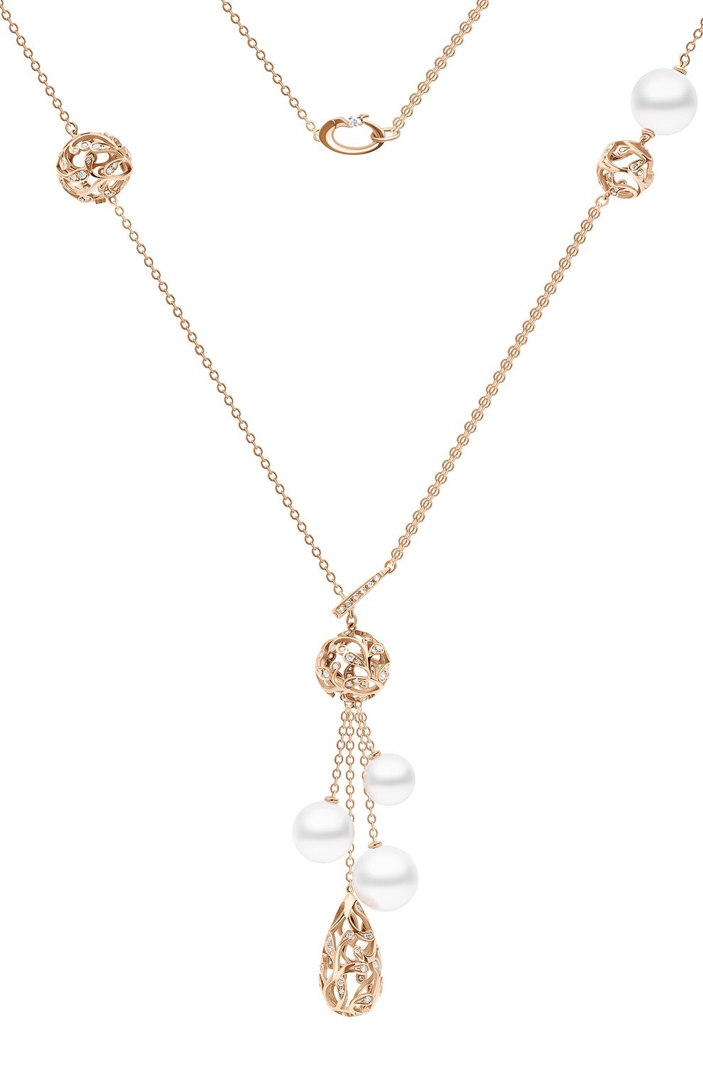 Колье UTOPIA бесцветного цвета по цене 1586000 руб., арт. BP3RB01, фото 2 Колье UTOPIA, арт. BP3RB01, фото 2