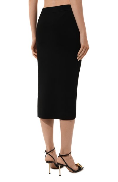 Юбка из вискозы VERSACE JEANS COUTURE, арт. 77HAEMB1/CM61H, фото 4