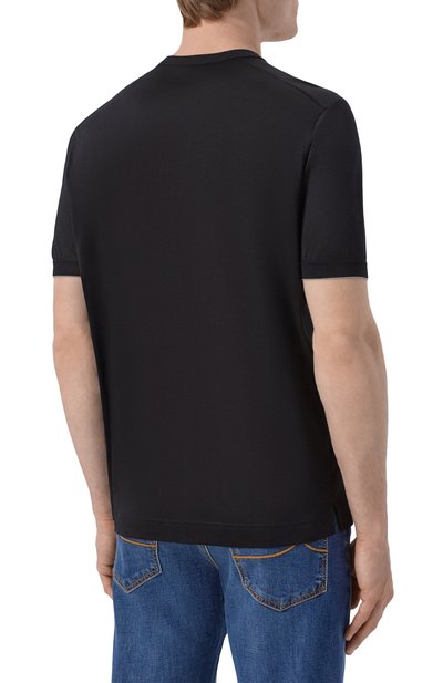 Шелковая футболка STEFANO RICCI, арт. K919512G10/R25190, фото 4