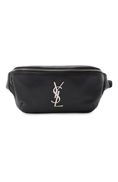 Мужская кожаная поясная сумка SAINT LAURENT, арт. 590076/03U0E
