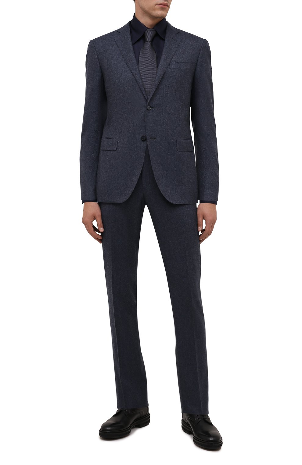 Сорочка из кашемира и шелка ZILLI, арт. MFW-87060-3/ZS128, фото 2