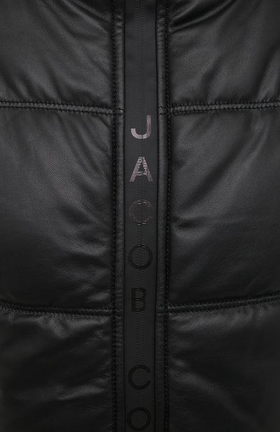 Кожаная куртка JACOB COHEN черного цвета по цене 103000 руб., арт. J9120 P 02239-N/54, фото 5 Кожаная куртка JACOB COHEN, арт. J9120 P 02239-N/54, фото 5