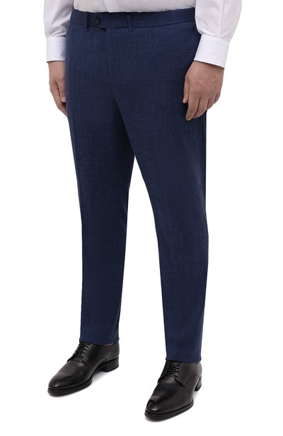 Брюки из шерсти и льна EDUARD DRESSLER, арт. 3315/51014, фото 3