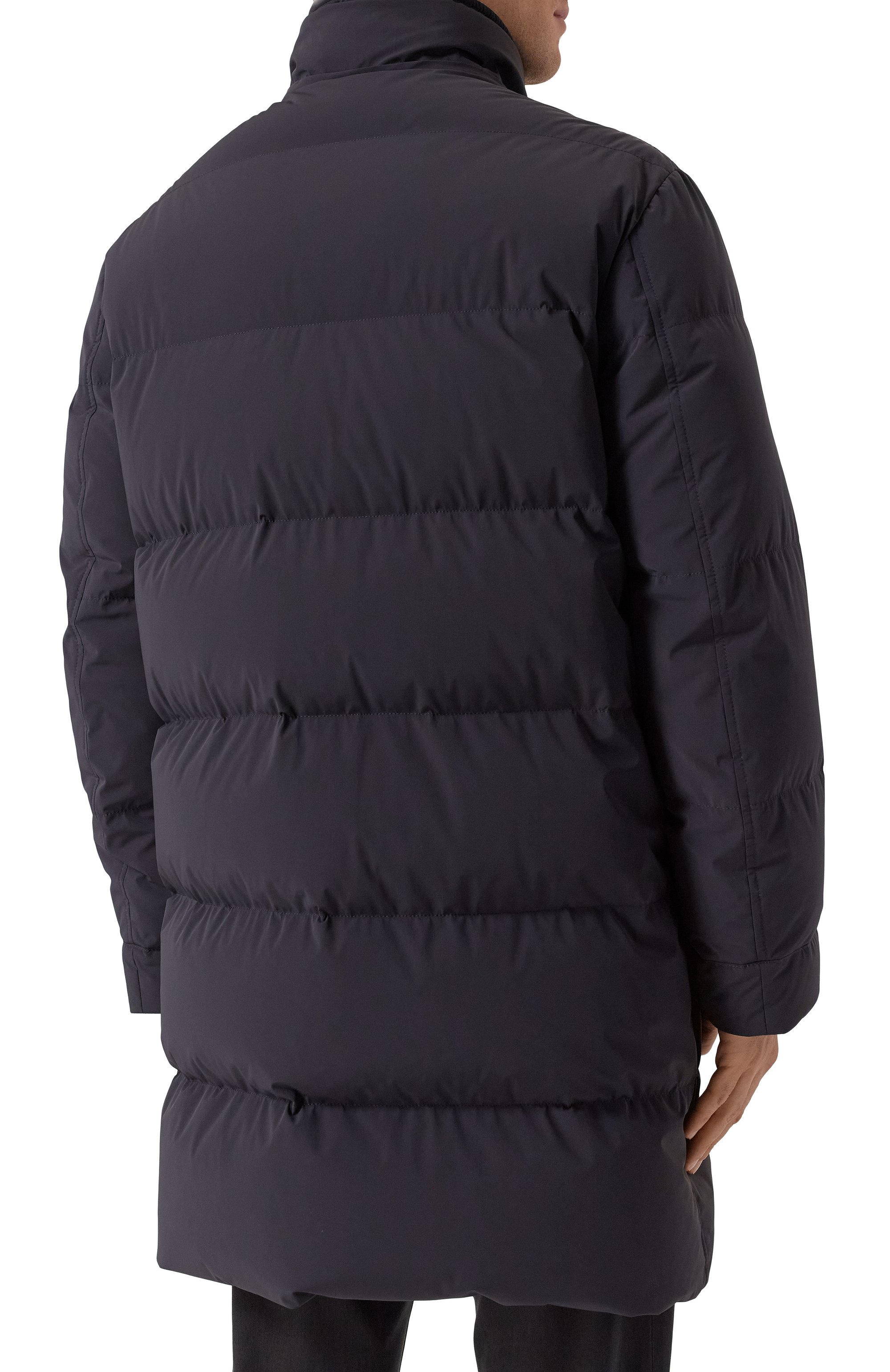 Пуховик BRUNELLO CUCINELLI темно-синего цвета по цене 779500 руб., арт. MM4911827, фото 6 Пуховик BRUNELLO CUCINELLI, арт. MM4911827, фото 6