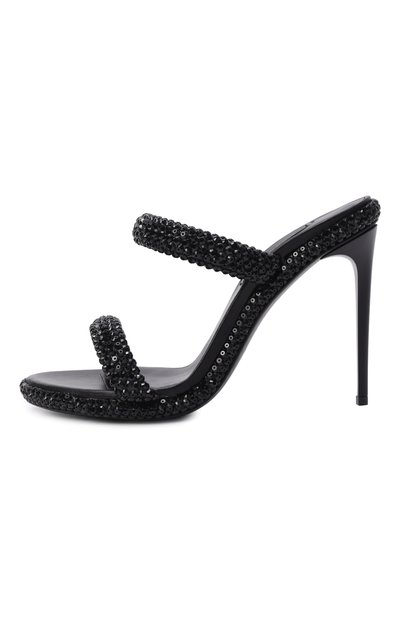 Текстильные мюли sirio 100 CASADEI, арт. 1M508B100H/C2958, фото 4