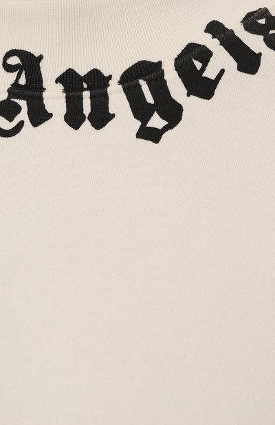 Хлопковый свитшот PALM ANGELS белого цвета по цене 36850 руб., арт. PMBA026F24FLE009, фото 5 Хлопковый свитшот PALM ANGELS, арт. PMBA026F24FLE009, фото 5