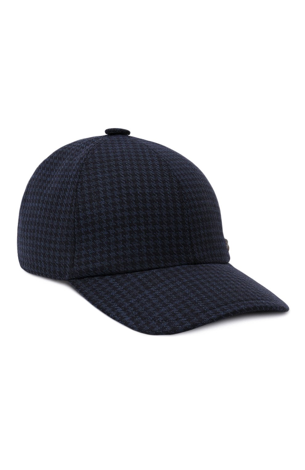 Кашемировая бейсболка STEFANO RICCI темно-синего цвета по цене 72250 руб., арт. MCV140015E/C064HC, фото 1 Кашемировая бейсболка STEFANO RICCI, арт. MCV140015E/C064HC, фото 1