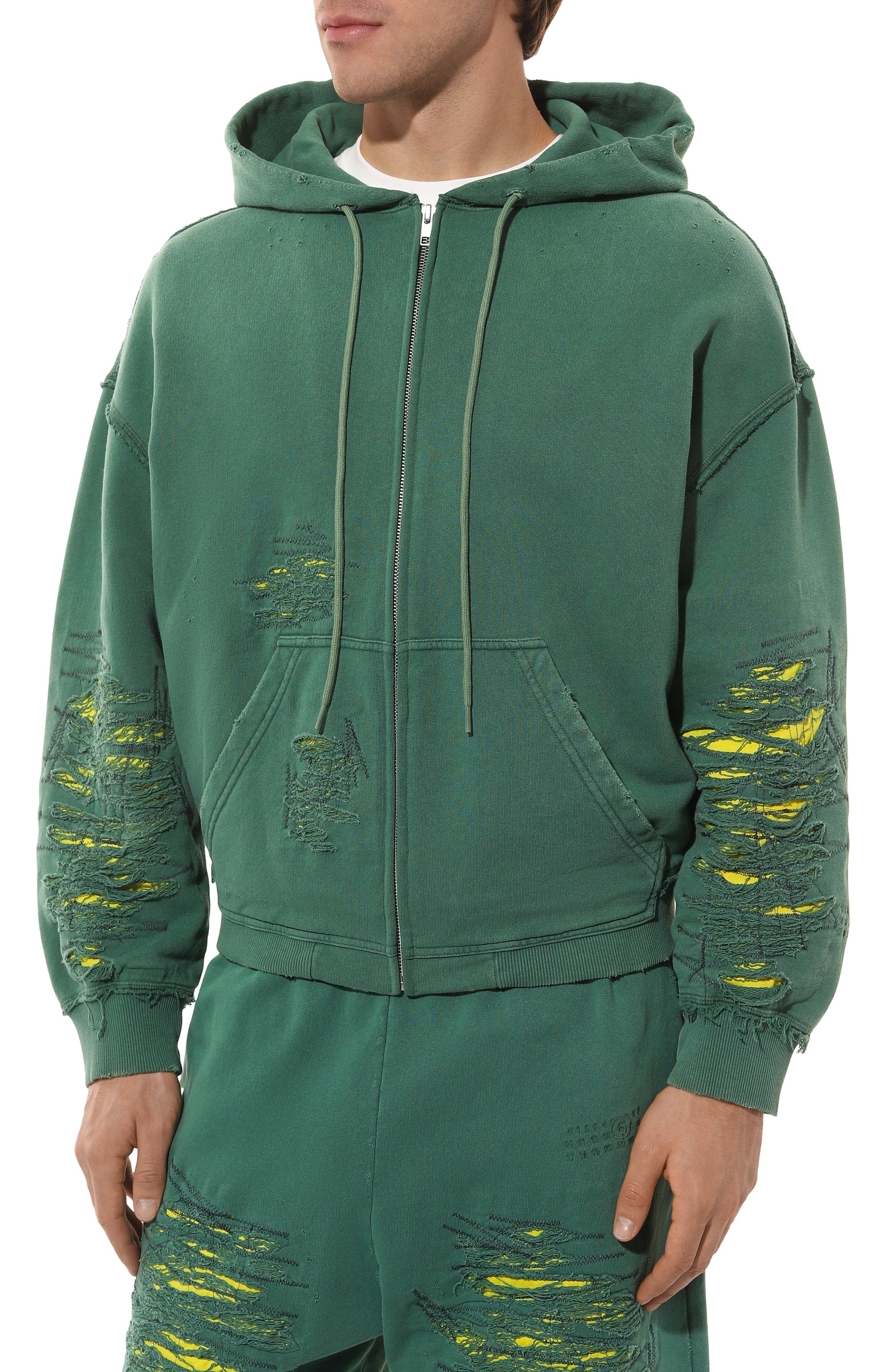 Хлопковая толстовка MM6, арт. S62GU0130/M25004, фото 3