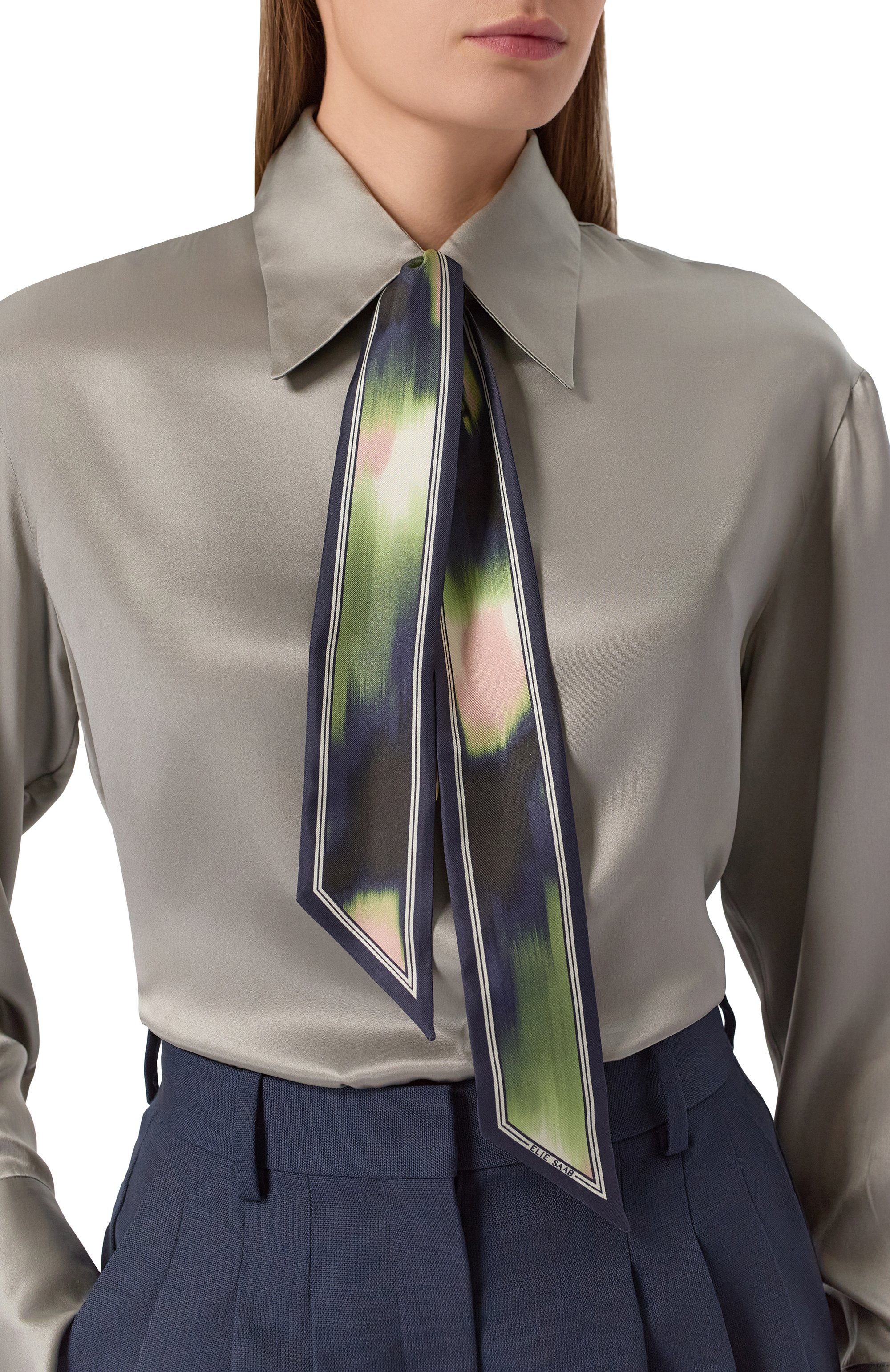 Шелковый шарф-твилли ELIE SAAB, арт. SE5120SS733, фото 2