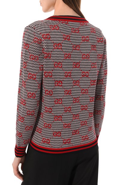 Шерстяной кардиган GUCCI, арт. 644779 XKBOR, фото 4