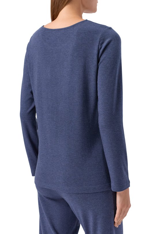 Лонгслив Zimmerli 8010-33005 Синий  8010-33005 Фото 4