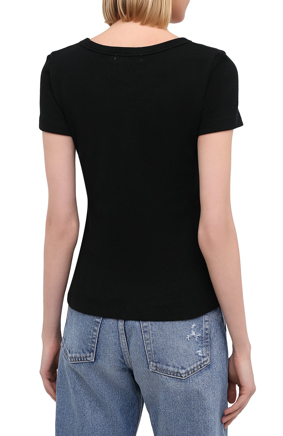 Хлопковая футболка MOUSSY, арт. 025DA380-6100, фото 4
