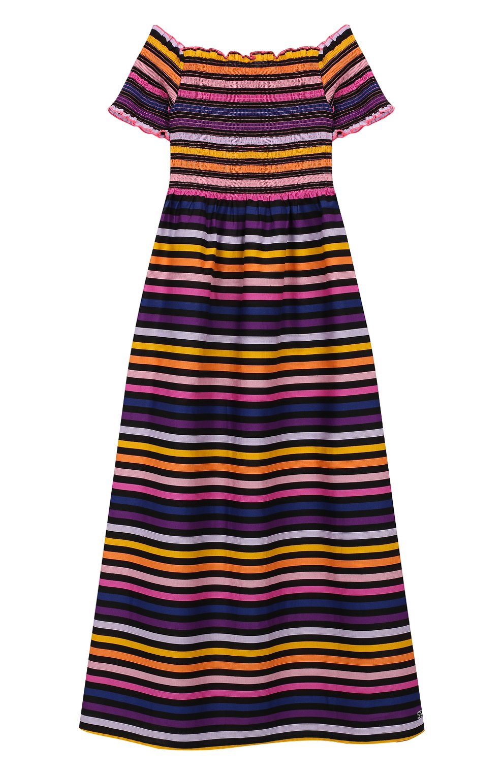 Хлопковое платье SONIA RYKIEL ENFANT, арт. 20S1DR10, фото 1