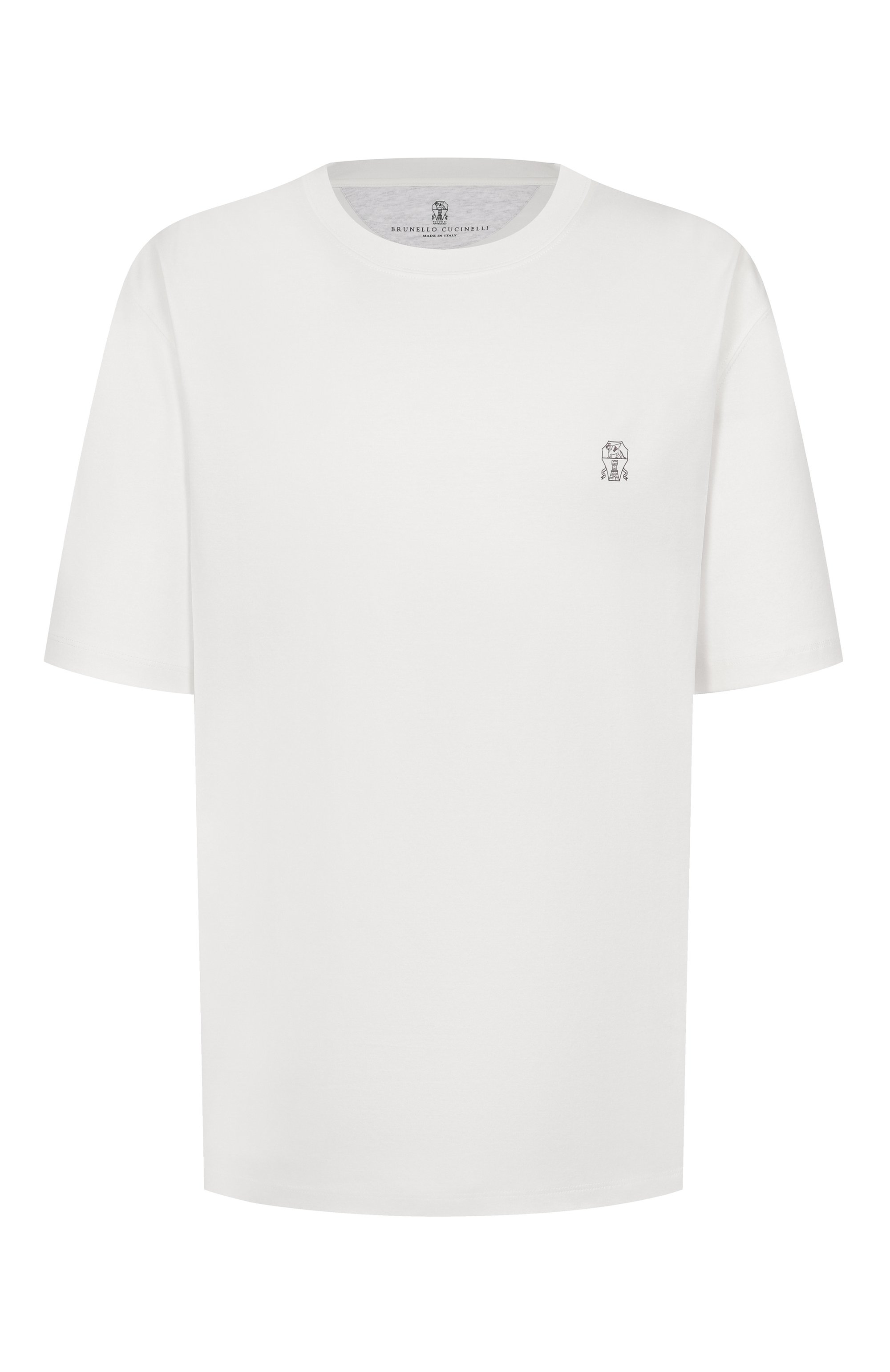 Хлопковая футболка BRUNELLO CUCINELLI, арт. M0B138440, фото 1