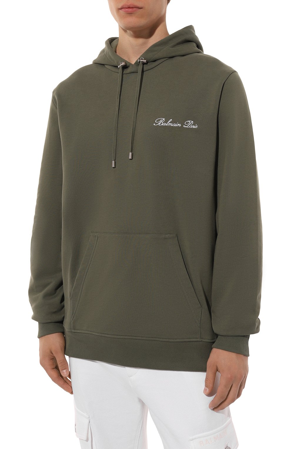 Хлопковое худи BALMAIN, арт. DH1JT047/BC78, фото 3