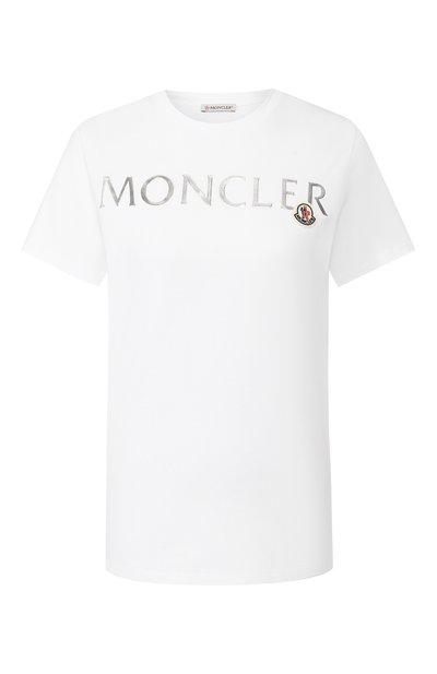 Женская хлопковая футболка MONCLER, арт. F1-093-8C715-10-V8094