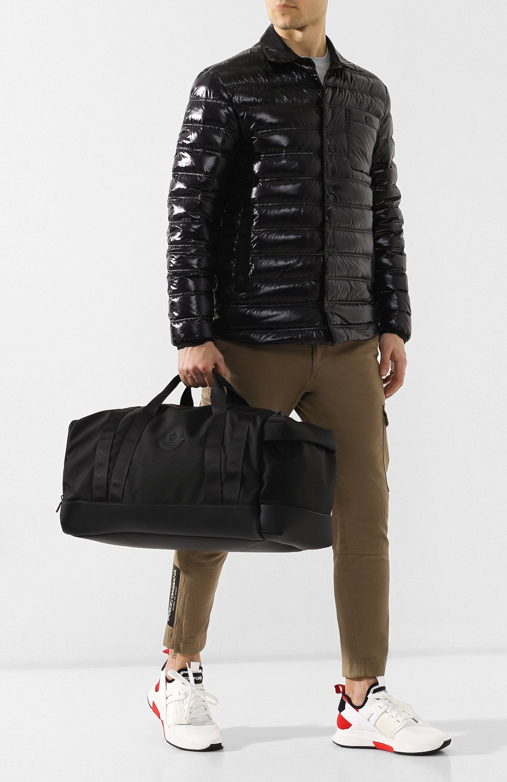 Текстильная дорожная сумка MONCLER, арт. E1-09A-40036-00-01ABR, фото 2