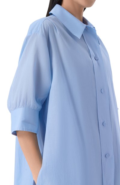 Хлопковое платье JIL SANDER, арт. J02CT0593/J45326, фото 4