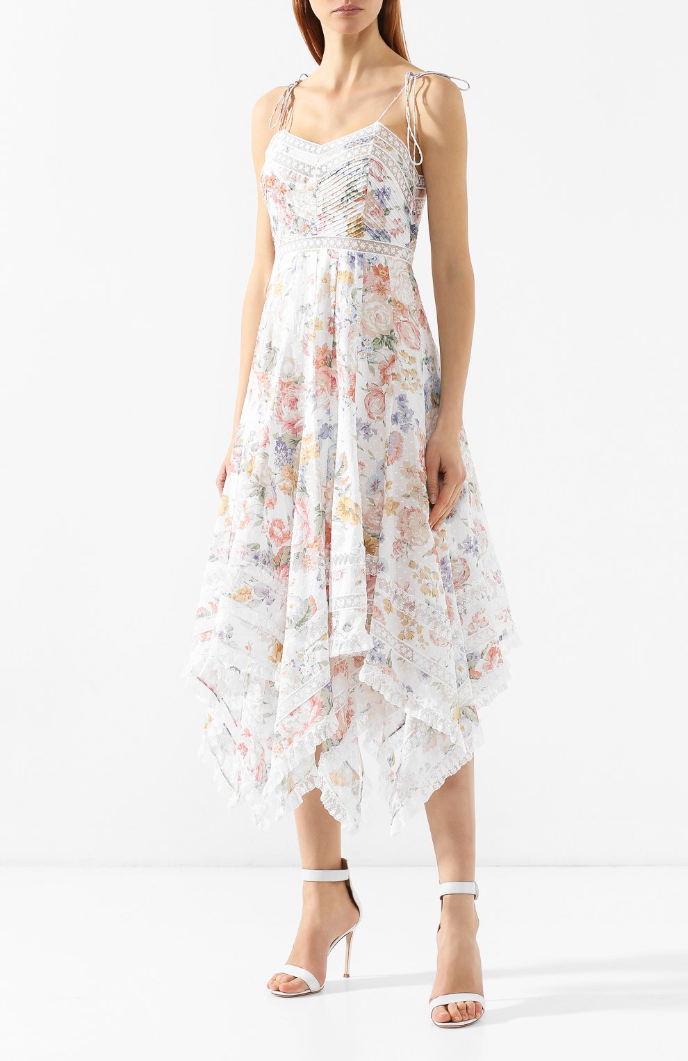 Хлопковое платье ZIMMERMANN, арт. 5190DB0W, фото 3