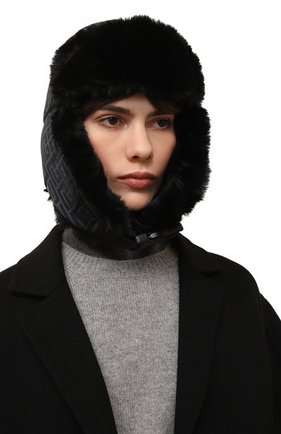 Шапка-ушанка BALMAIN, арт. YF2XB006MB97, фото 2