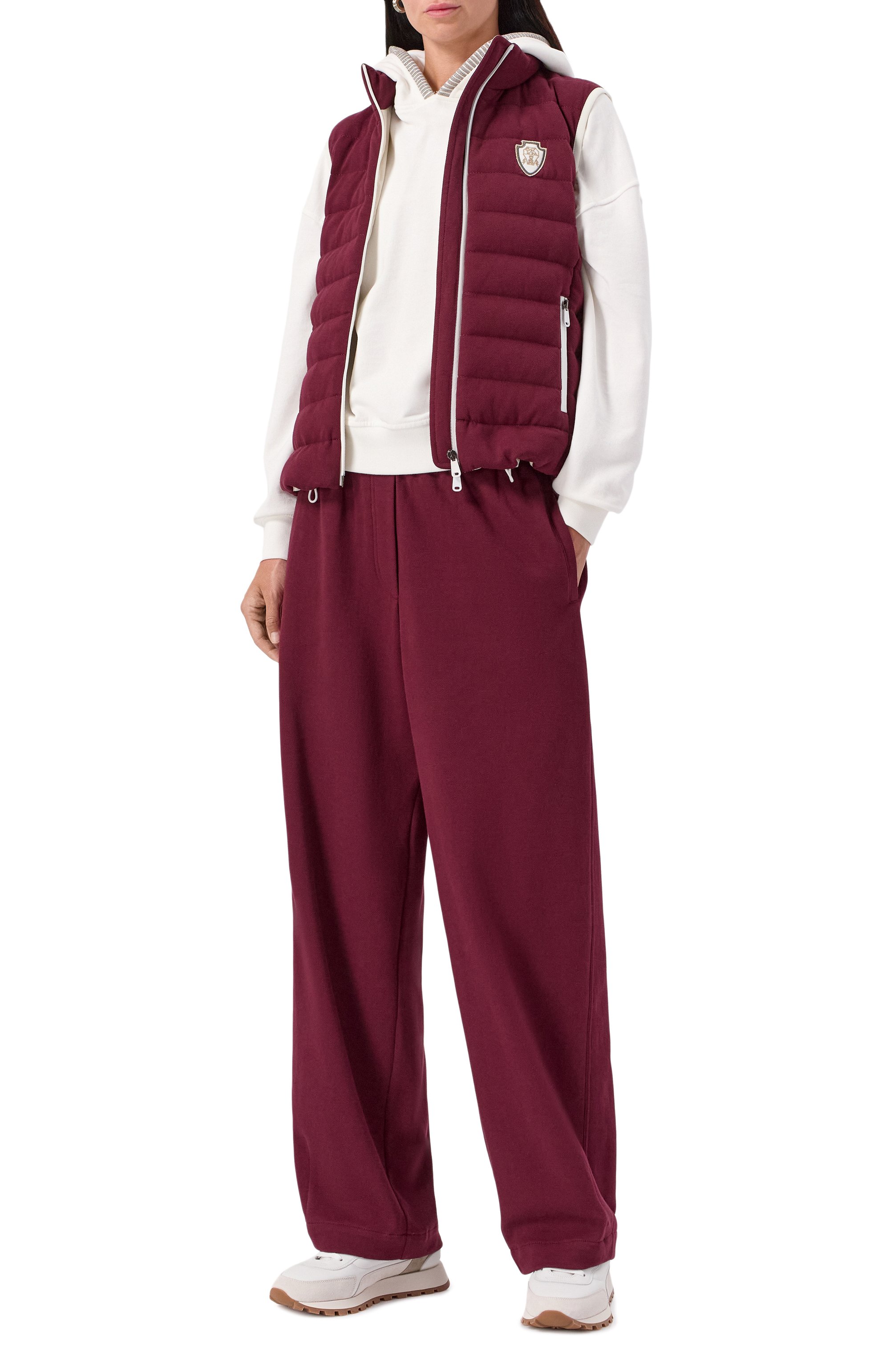 Пуховый жилет BRUNELLO CUCINELLI, арт. MG9277778, фото 2