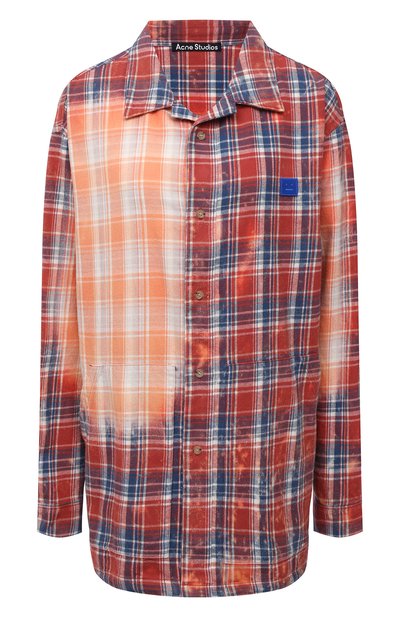 Хлопковая рубашка ACNE STUDIOS, арт. CB0063/W, фото 1