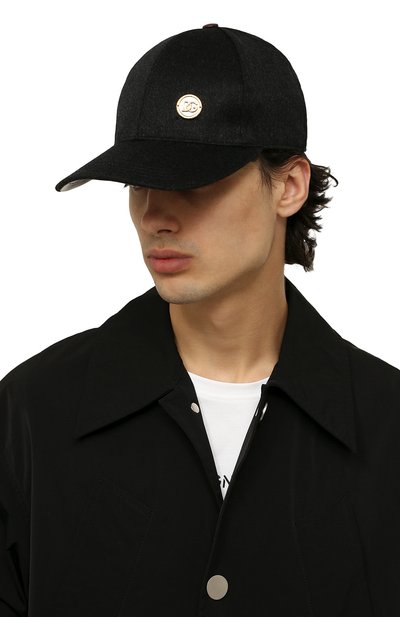 Кашемировая бейсболка DOLCE & GABBANA, арт. GH590A/FU2AX, фото 2