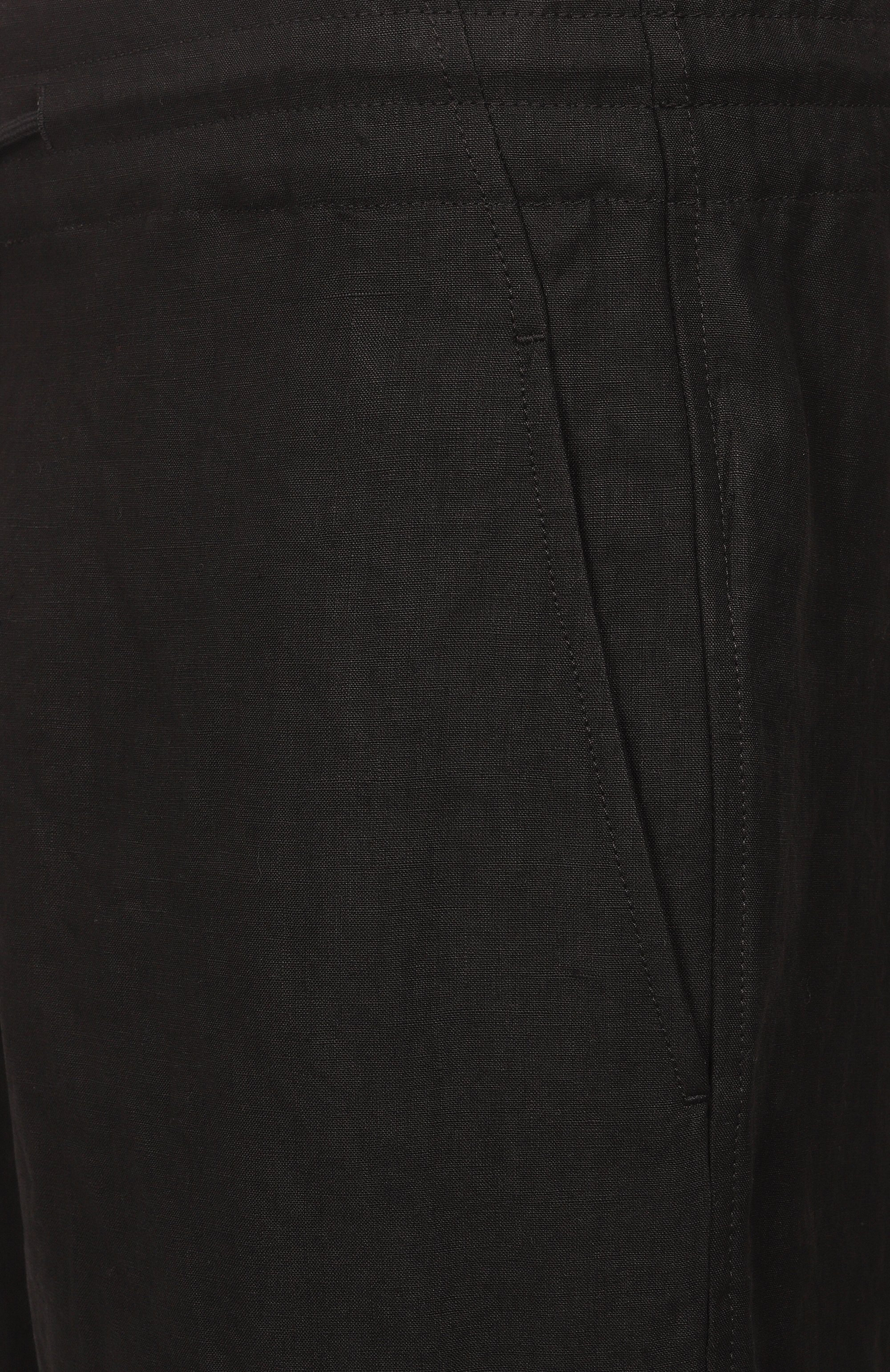 Льняные брюки BURBERRY, арт. 8106782, фото 6